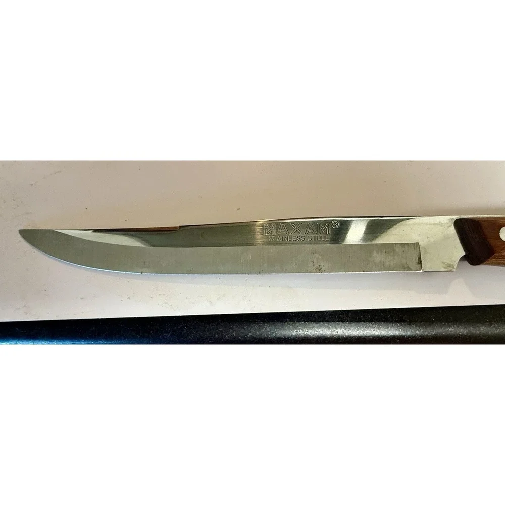 MAXAM PRECISION CARVING KNIFE HOLLOW GROUND FINE STAINLESS STEEL 9